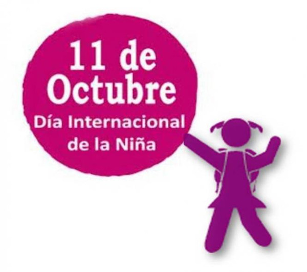 Logo del Día Internacional de las Niñas