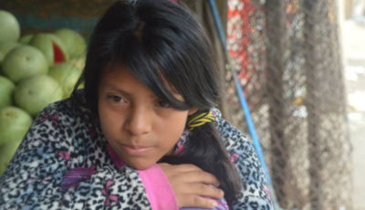 imagen de una niña de Guatemala