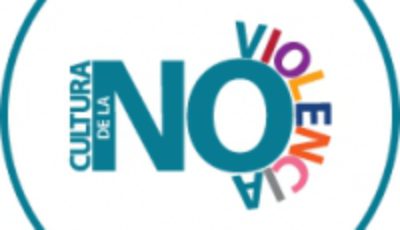 Logo del Día de la No Violencia