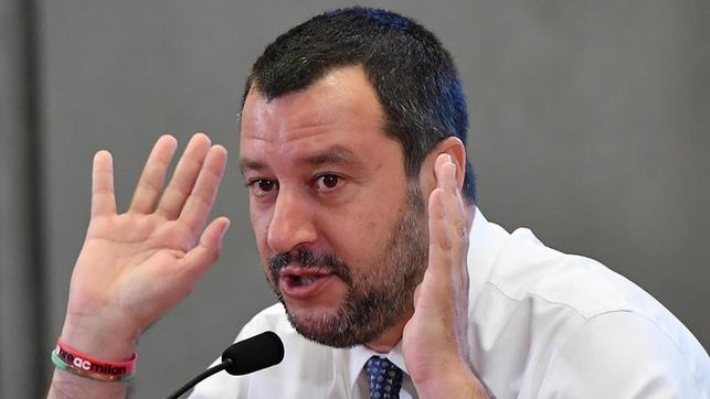 Imagen del Ministro del Interior italiano, Matteo Salvini