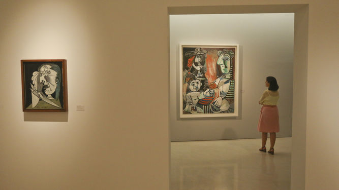 Imagen de una de las salas del Museo Picasso