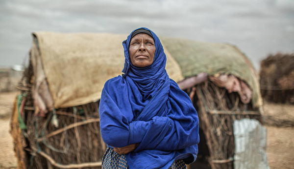 Amina, una desplazada etíope