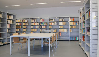 Biblioteca de una escuela portuguesa