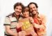 Lucho, Eva y Cassio